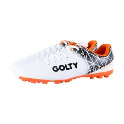 Zapatilla Turf Pro Golty Spectrum Blanco/Naranja