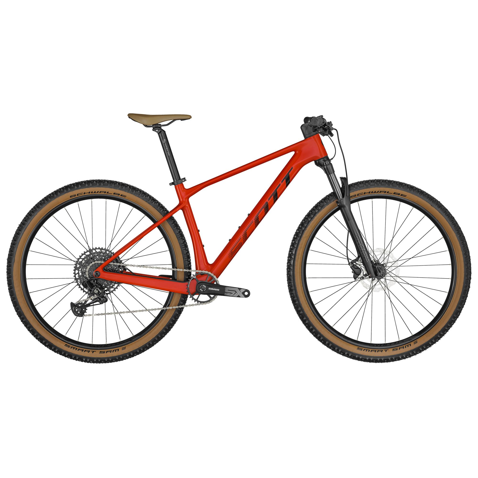 Bicicleta Mtb Scott Scale 940 2023 Carbono 12 Vel Rojo Talla M