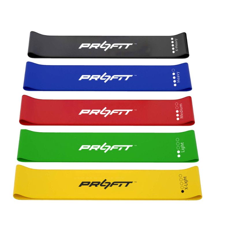 Set De 5 Bandas Elasticas Profit