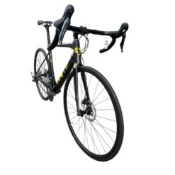 Alternative view of Bicicleta De Ruta 700 Gw Letras Carbono Gris Amarillo Tornasol Talla M