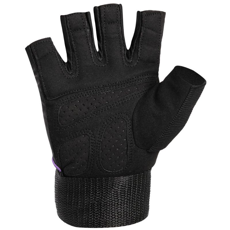 Guantes Jerk Sportfitness Negro/Morado - Image 2