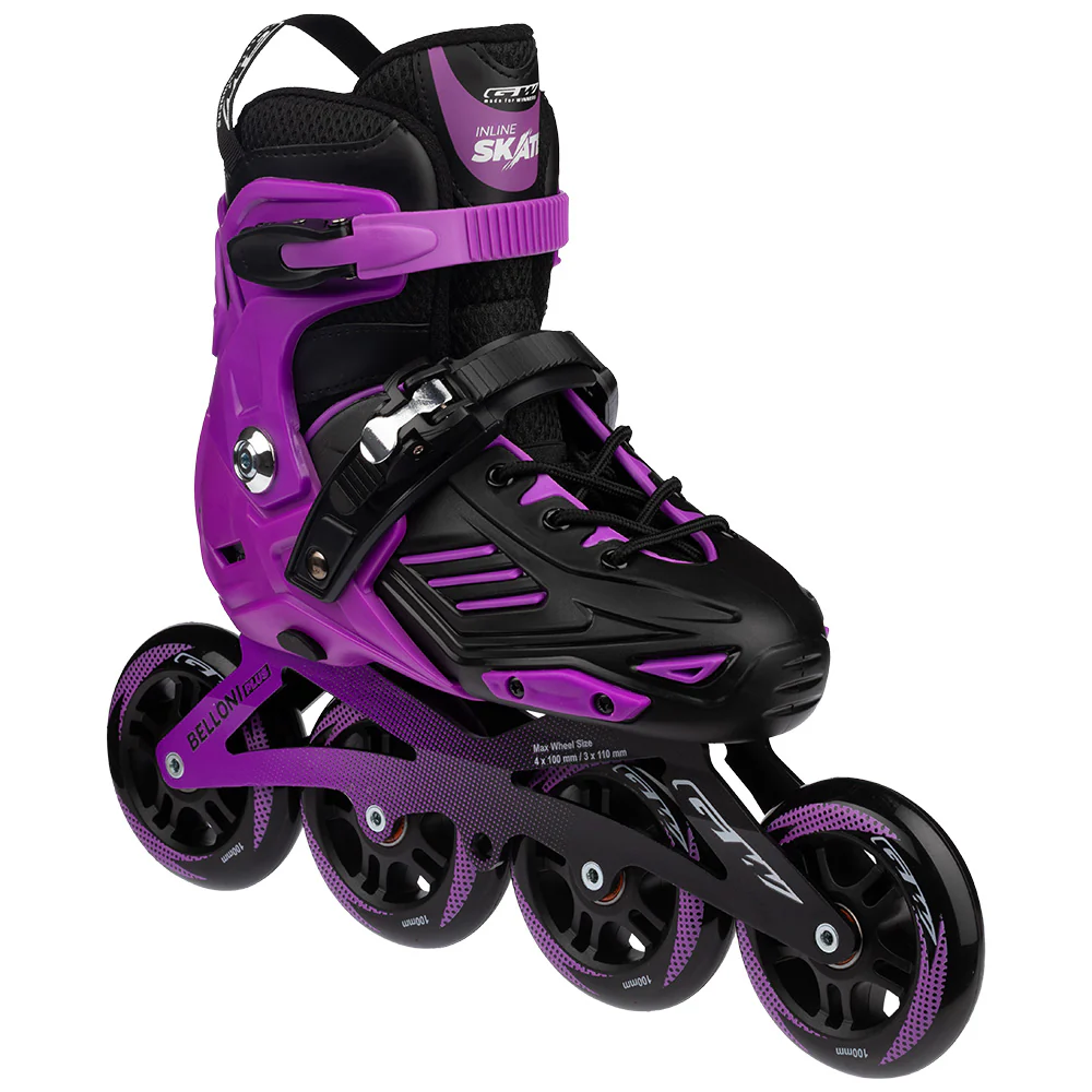 Belloni Plus Patín Negro Morado - Image 2