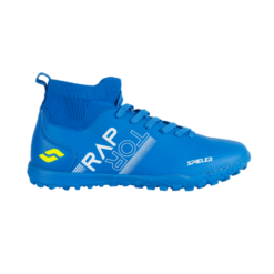 Zapatilla Turf Botin Spieler Raptor Junior Azul