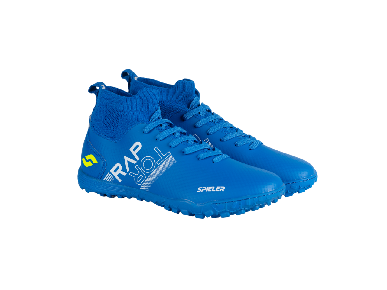 Zapatilla Turf Botin Spieler Raptor Junior Azul - Image 2