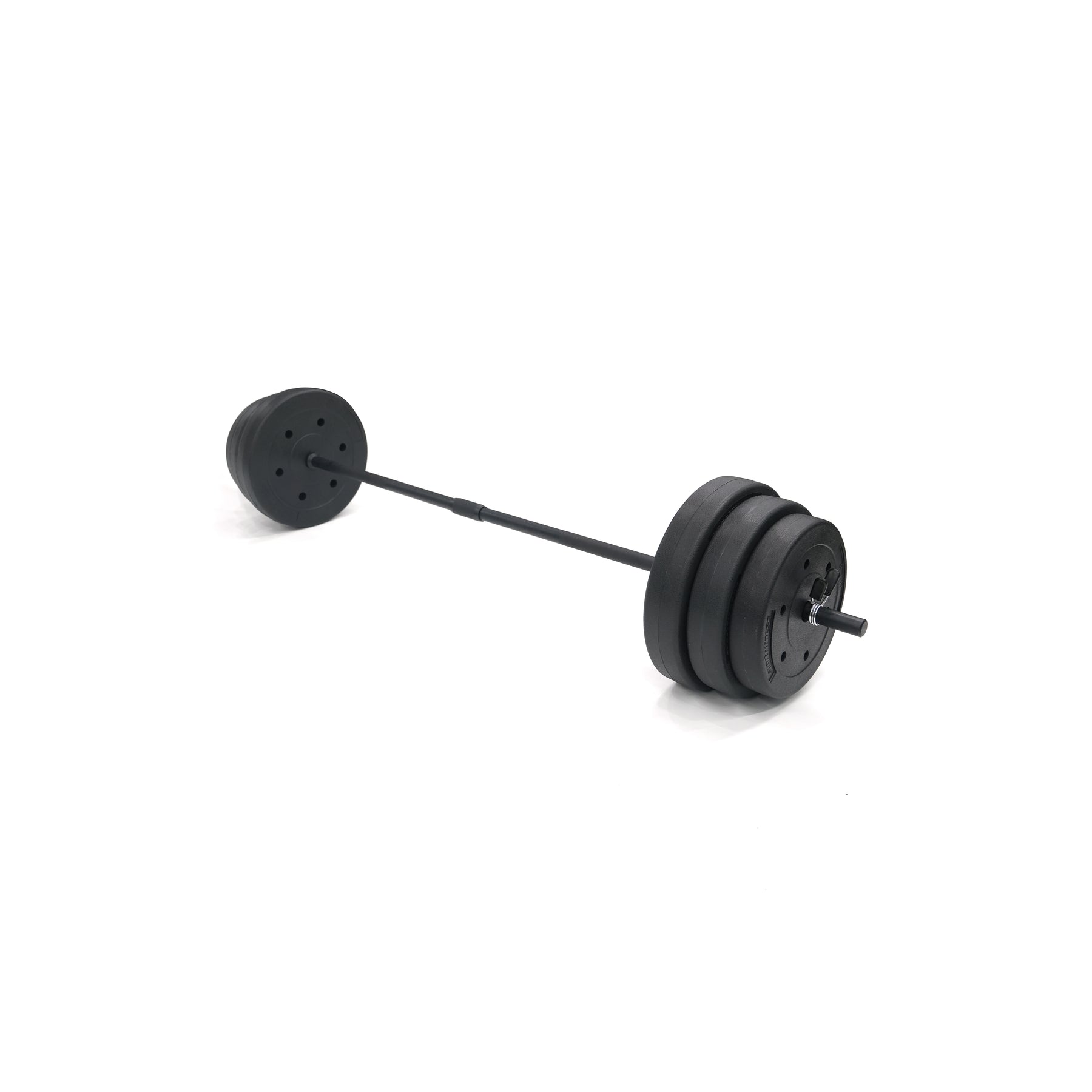Set De Barra y Pesas De Cemento (100LB) - Image 2