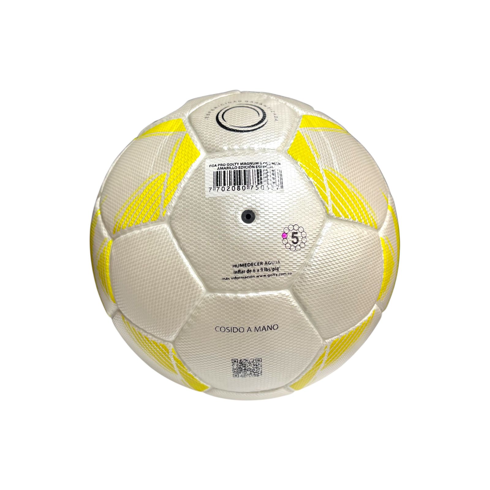Balon Futbol FGA Magnum II Golty Amarillo - Image 5