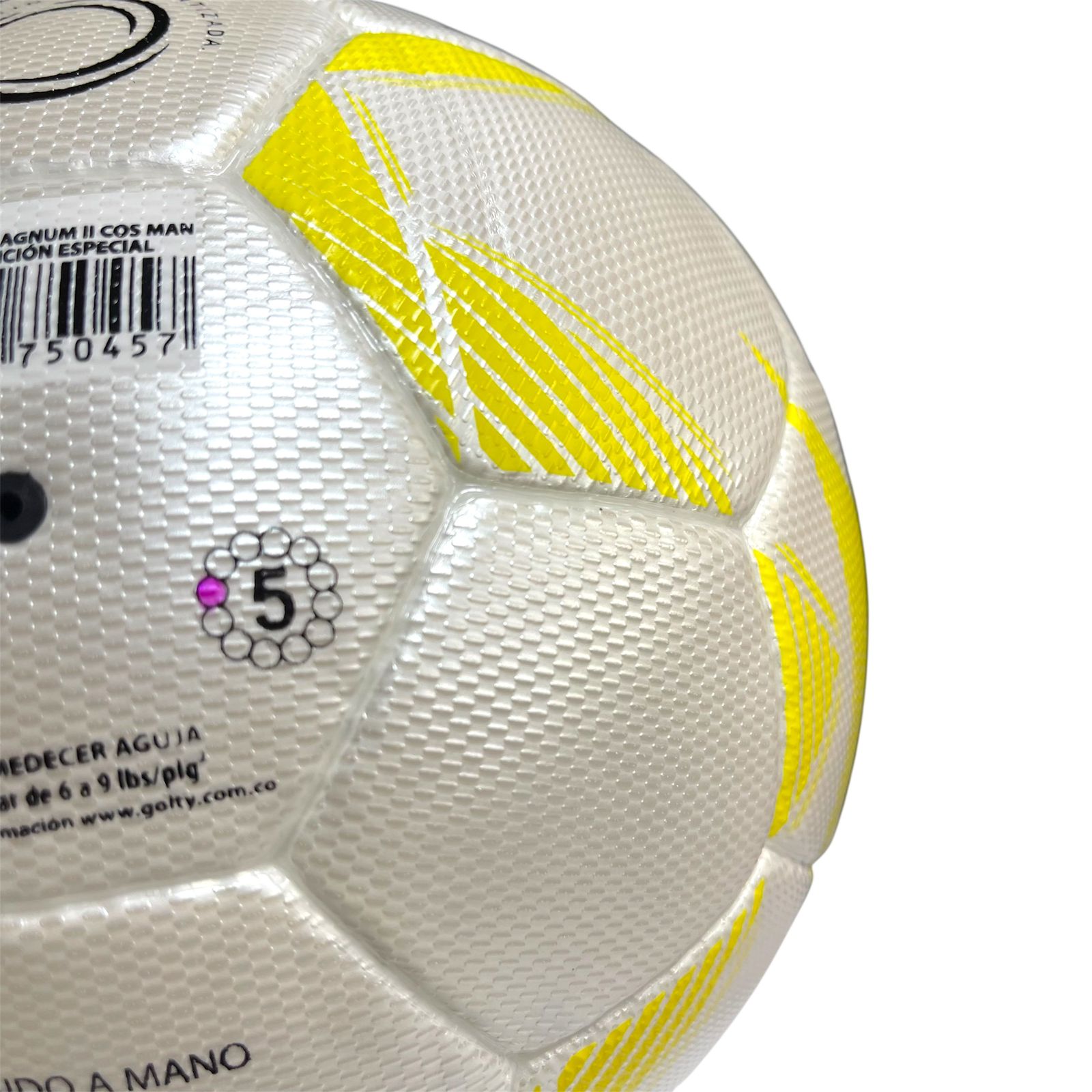 Balon Futbol FGA Magnum II Golty Amarillo - Image 3