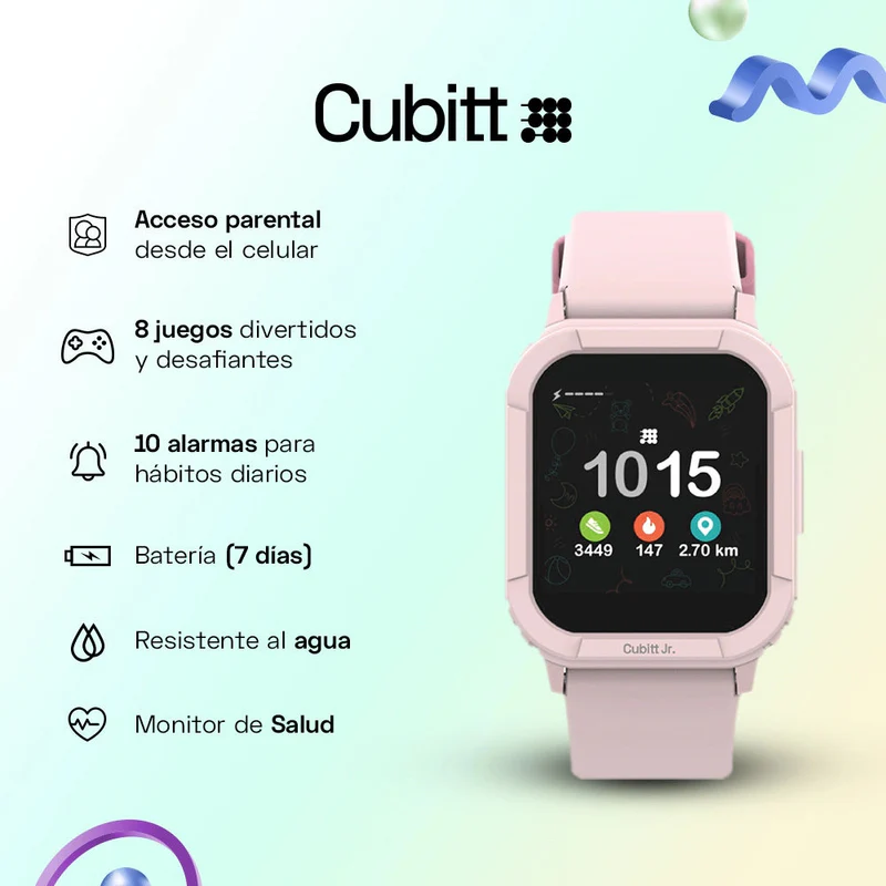Smart Watch Junior Cubitt Rosado - Image 3