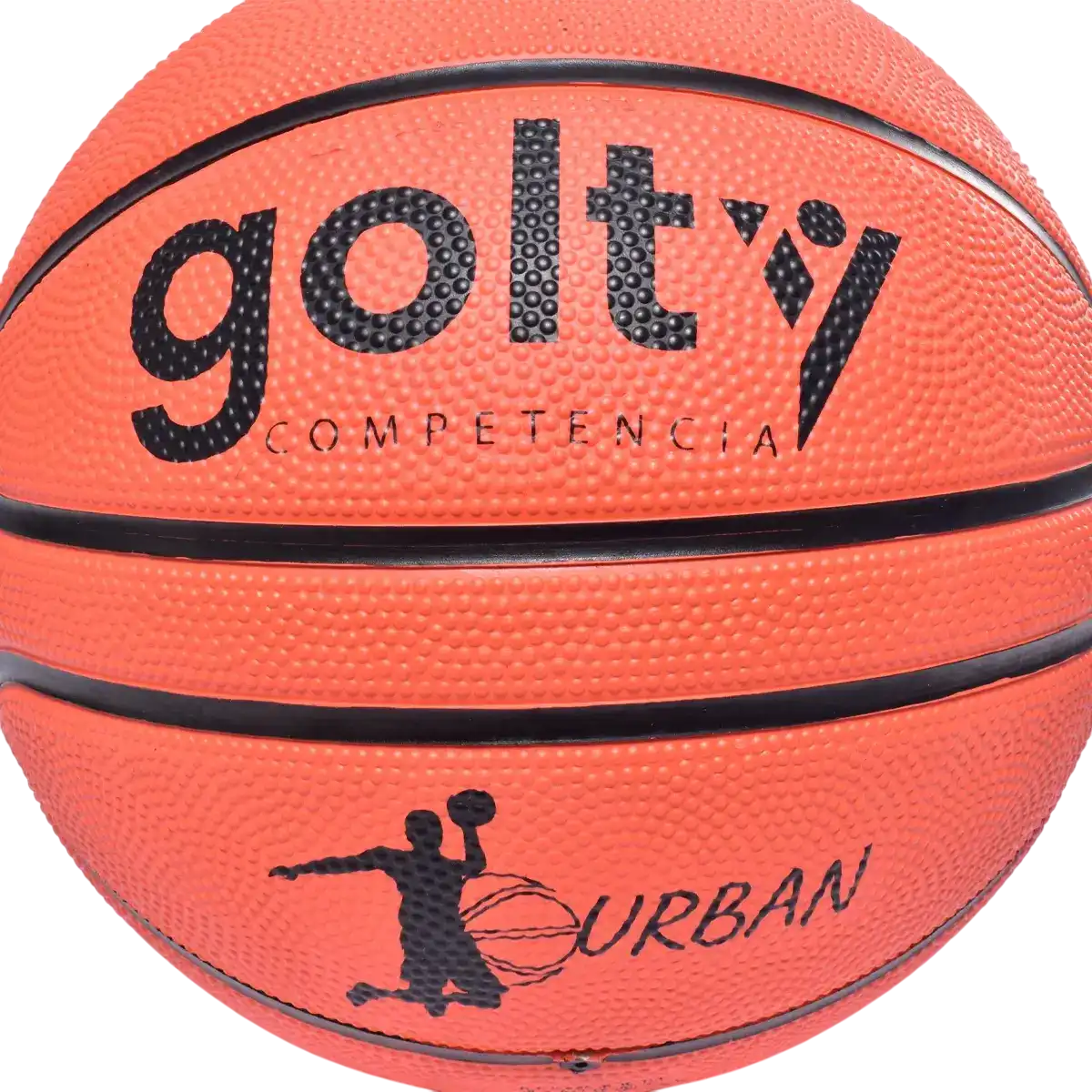 Balon Baloncesto Golty Competition Urban Caucho #7 Naranja - Image 5