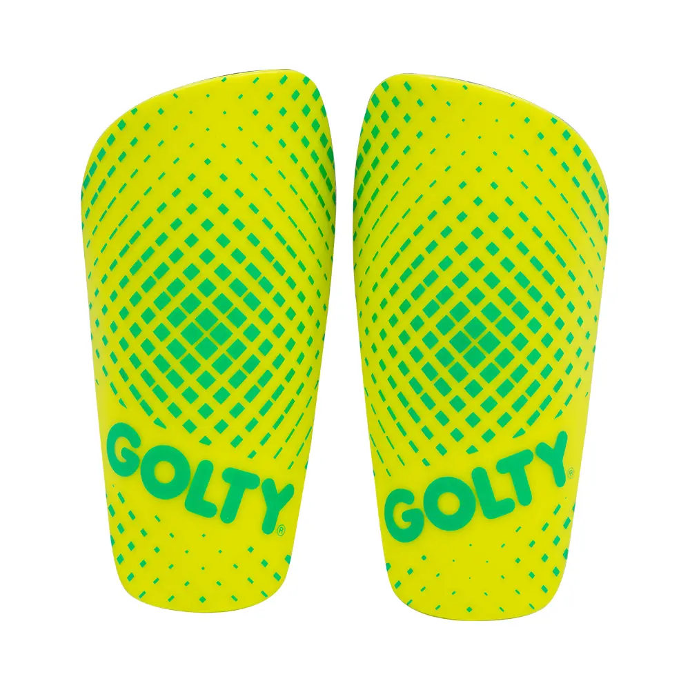 Canilleras Competencia Golty Amarillo Neon