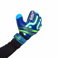 Alternative view of Guantes de Arquero Niños Golty Super Soccer Azul/Verde