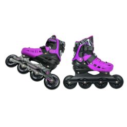 Alternative view of Patines Semiprofesionales Profit Alaska Negro Morado