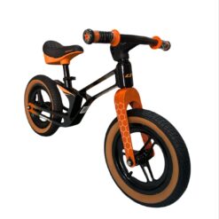 Bicicleta Balance Skadi Rin 12  Luxe Magnesio Negro/Naranja
