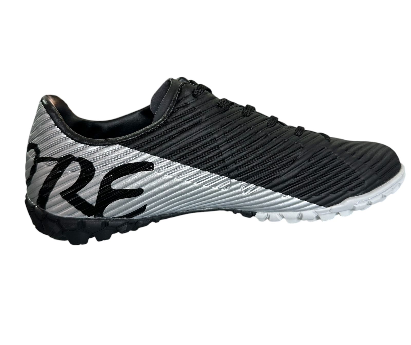 Zapatilla Turf Score By Golty Striker Negro Gris - Image 4