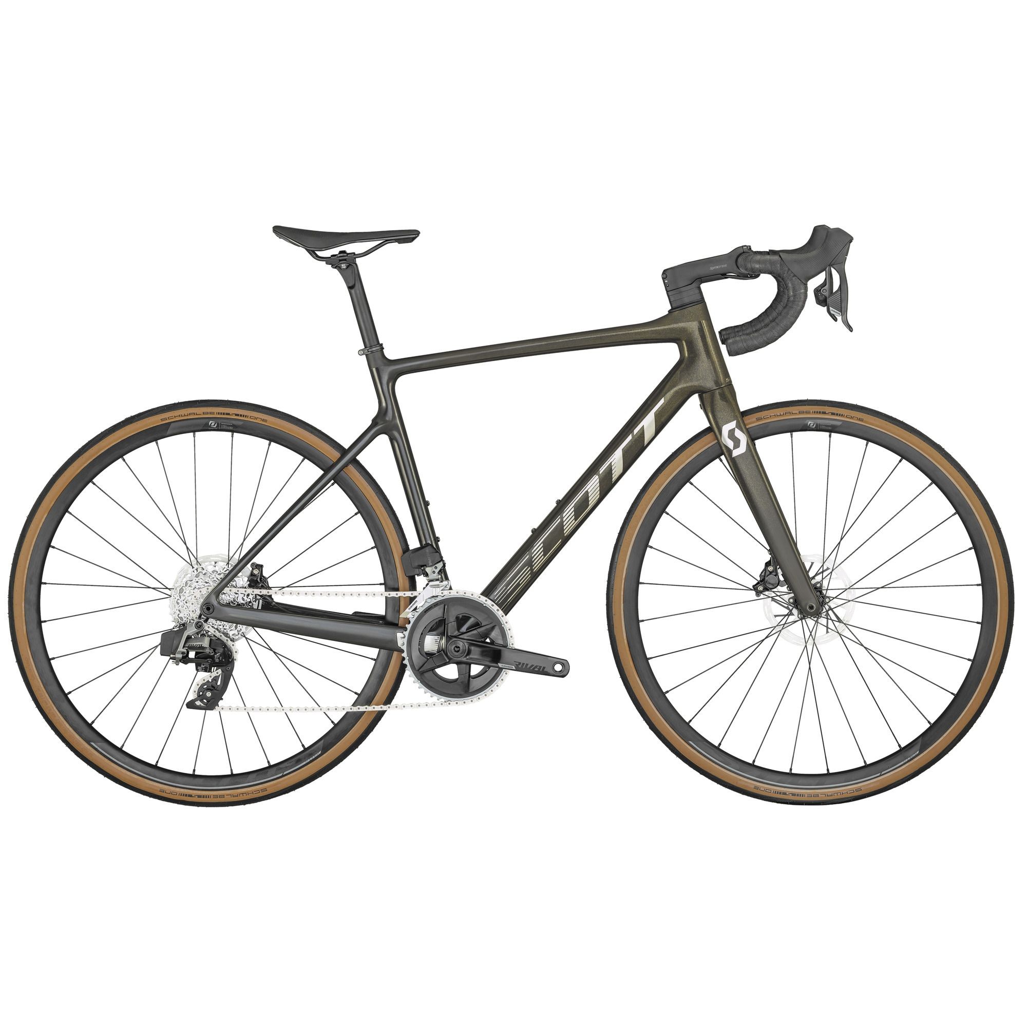 Bicicleta SCOTT Addict 10 Negro Dorado
