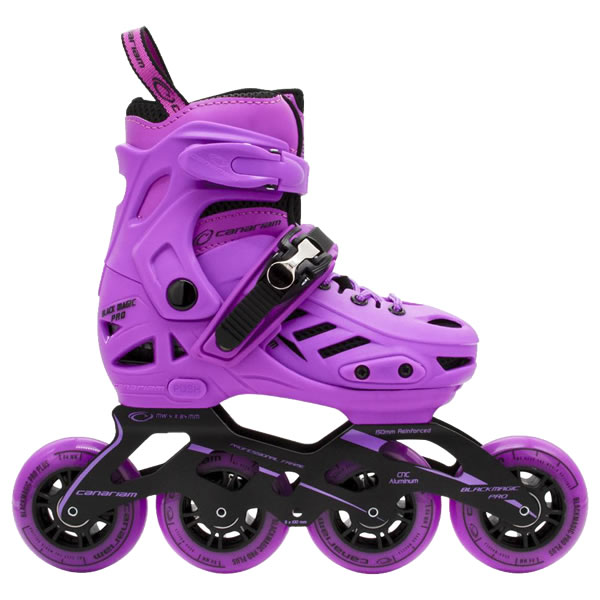 Patines Canariam Black Magic Pro Plus Morado Semi profesionales - Image 3