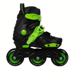 Patines Canariam Gummy Negro Verde