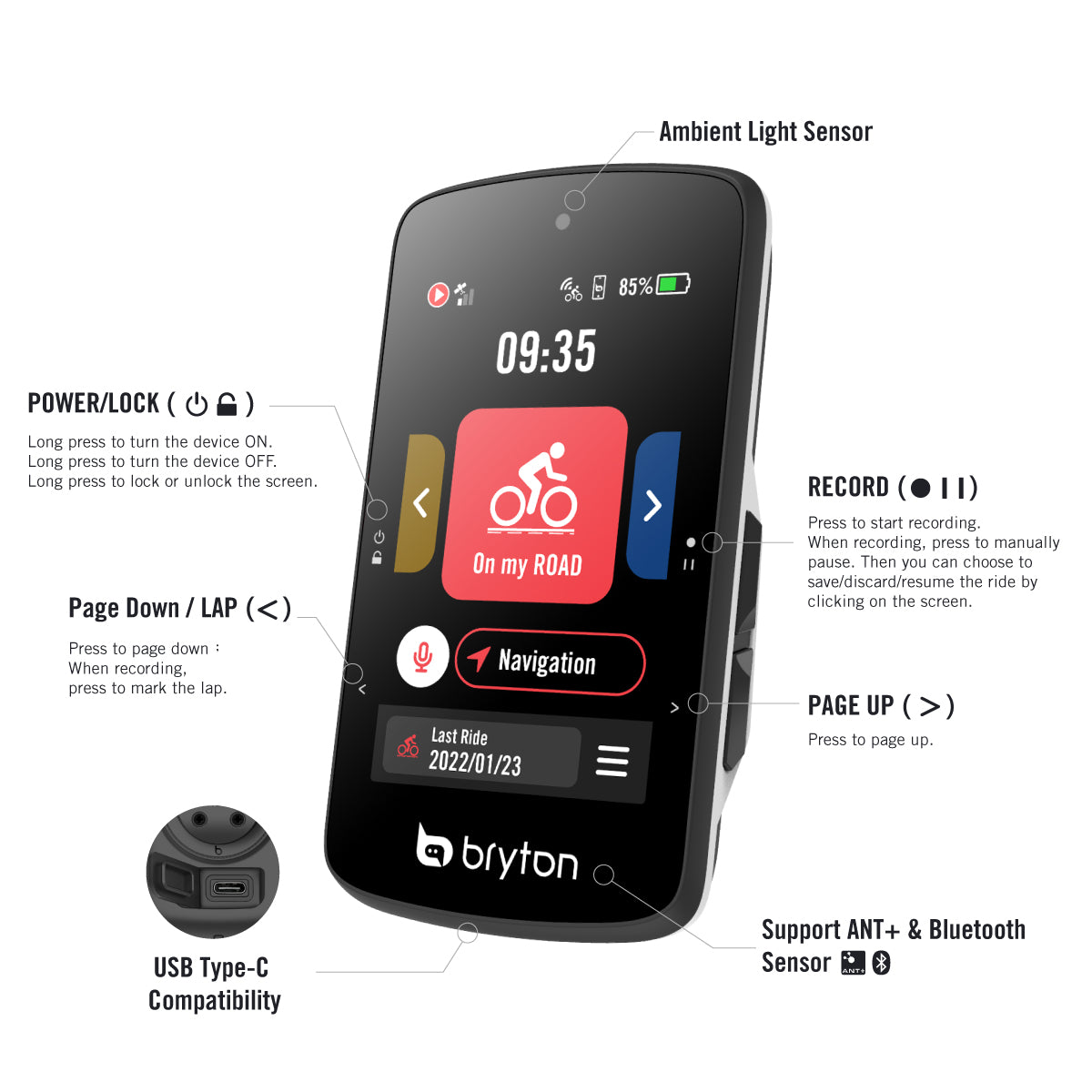 CicloComputador Bryton 750 SE - Image 6