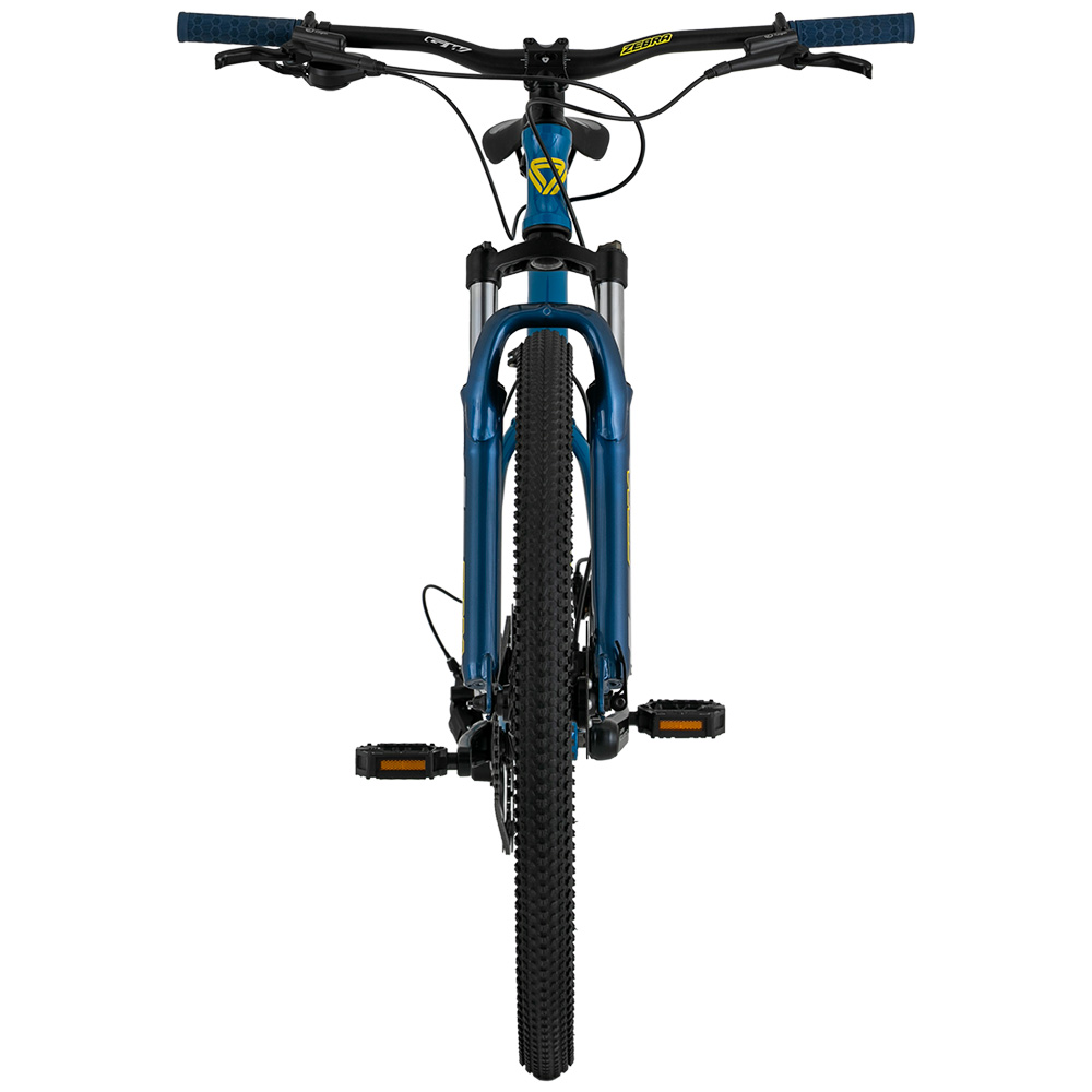 BICICLETA MTB 29P 1X9 CUES ZEBRA ALUMINIO GW AZUL AMARILLO - Image 2