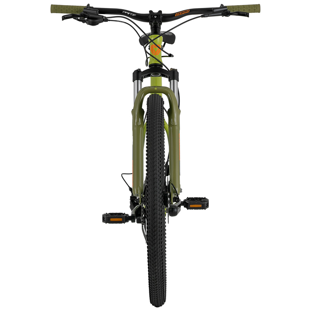 BICICLETA MTB 29P 1X9 CUES ZEBRA ALUMINIO GW VERDE NARANJA - Image 2