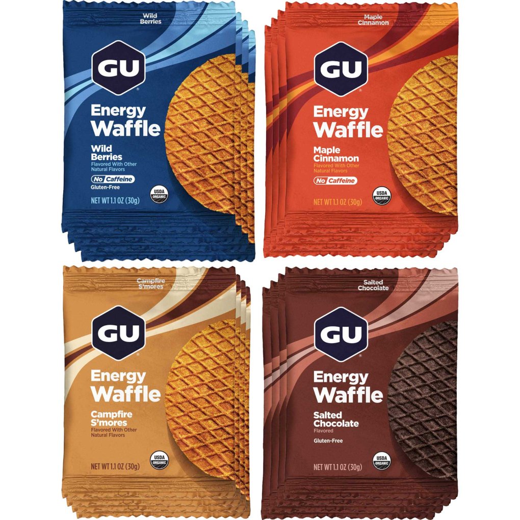 Waffle Energético Gu Nutrición Deportiva Unidad 30g