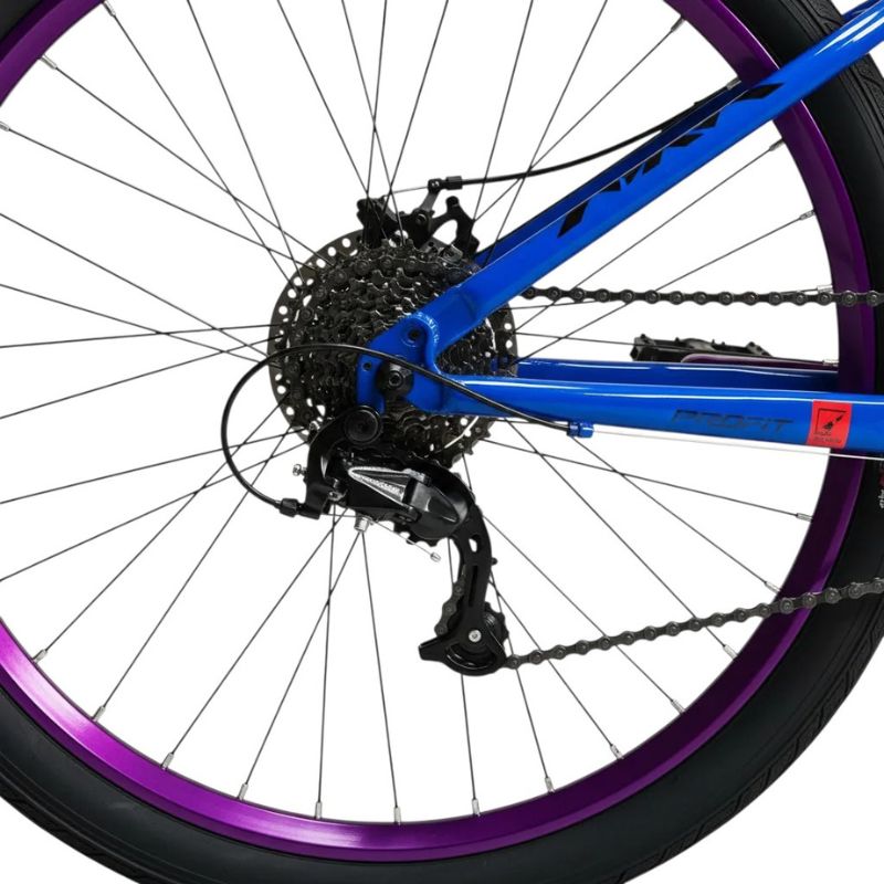 Bicicleta Freak Stunt 8 Vel Azul PROFIT 27.5 Acero - Image 6
