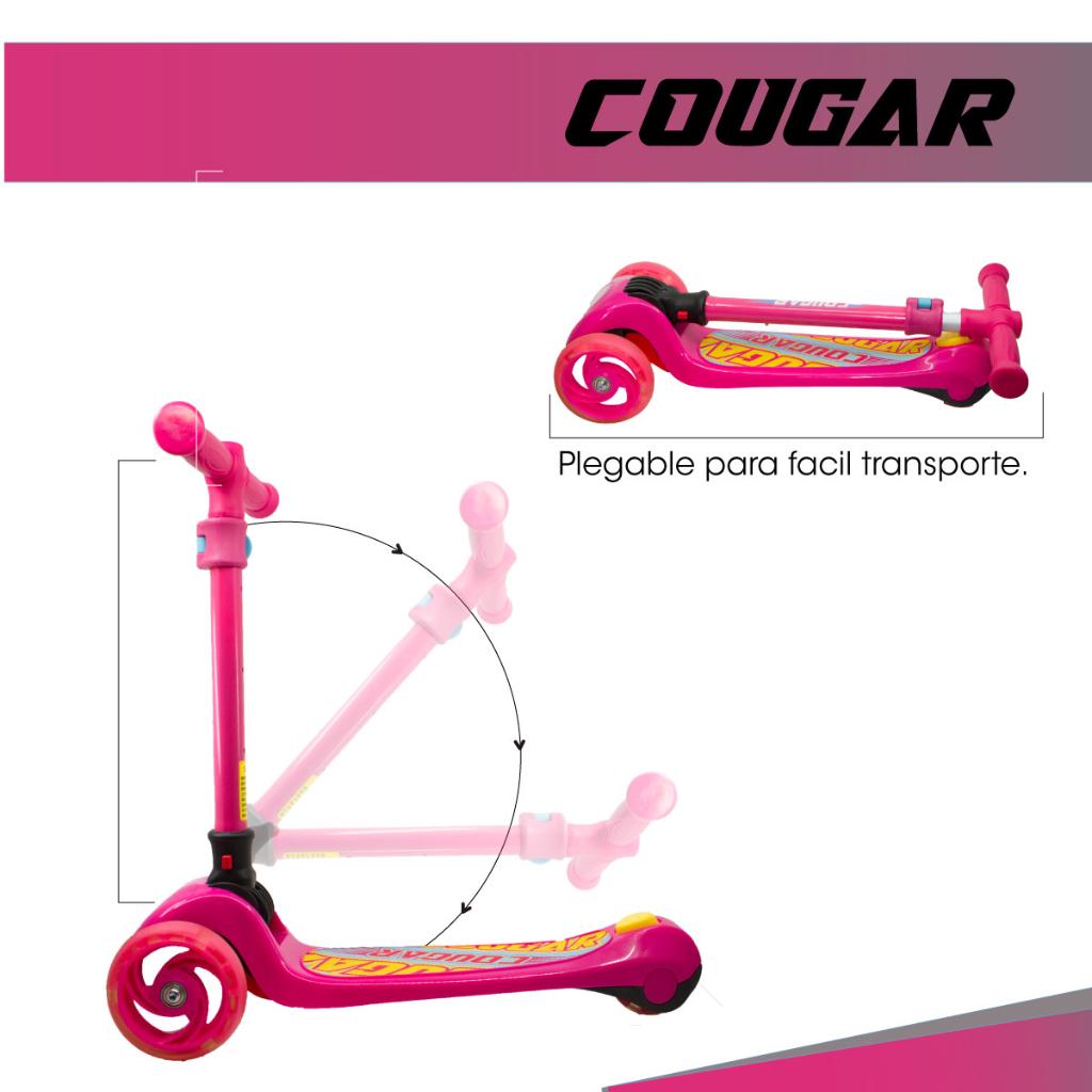 Scooter Patineta Infantil Cougar MHB-23 - Image 2