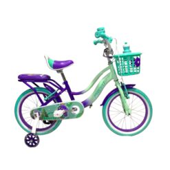 Bicicleta Profit Sweety Verde Morado Rin 16 y Rin 20