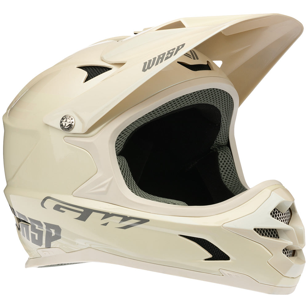 Casco Bmx Wasp Blanco Pearlized Brillante