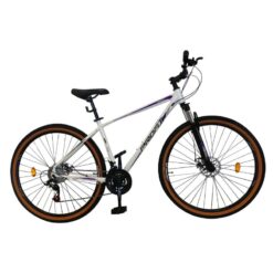 Bicicleta MTB Jasper Z/X3 Rin 29 8 Vel Blanco Morado Talla M