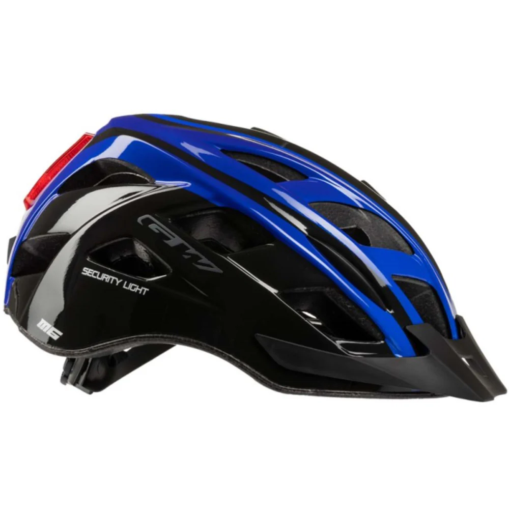 Casco GW MTB M6 Azul Con Luz