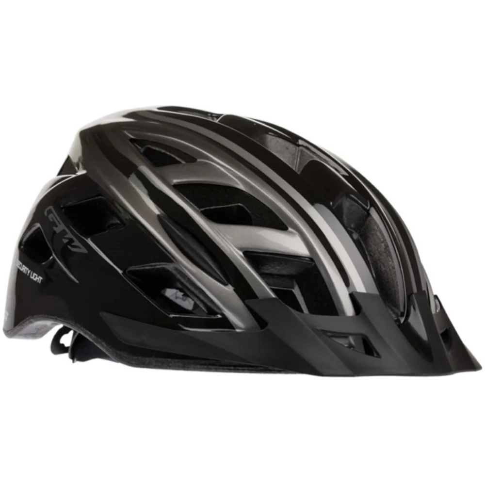 Casco GW MTB M6 Con Luz Negro Gris - Image 3