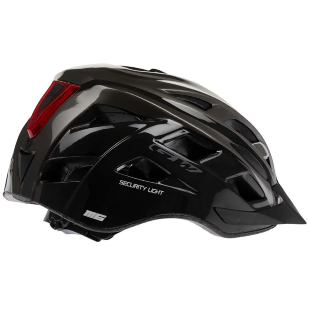 Casco GW MTB M6 Con Luz Negro Gris - Image 4