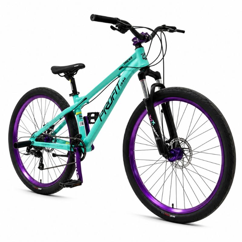 Bicicleta Profit Freak Para Stunt 27.5 Aluminio Turquesa
