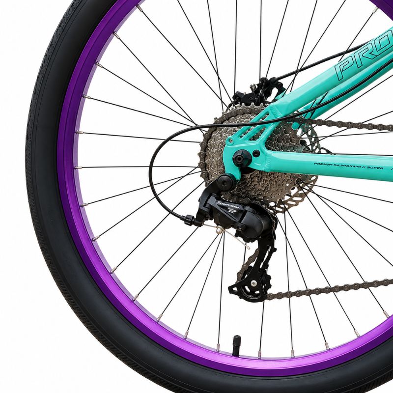 Bicicleta Profit Freak Para Stunt 27.5 Aluminio Turquesa - Image 4