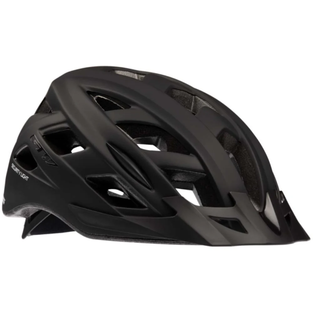 Casco GW MTB M6 Con Luz Negro