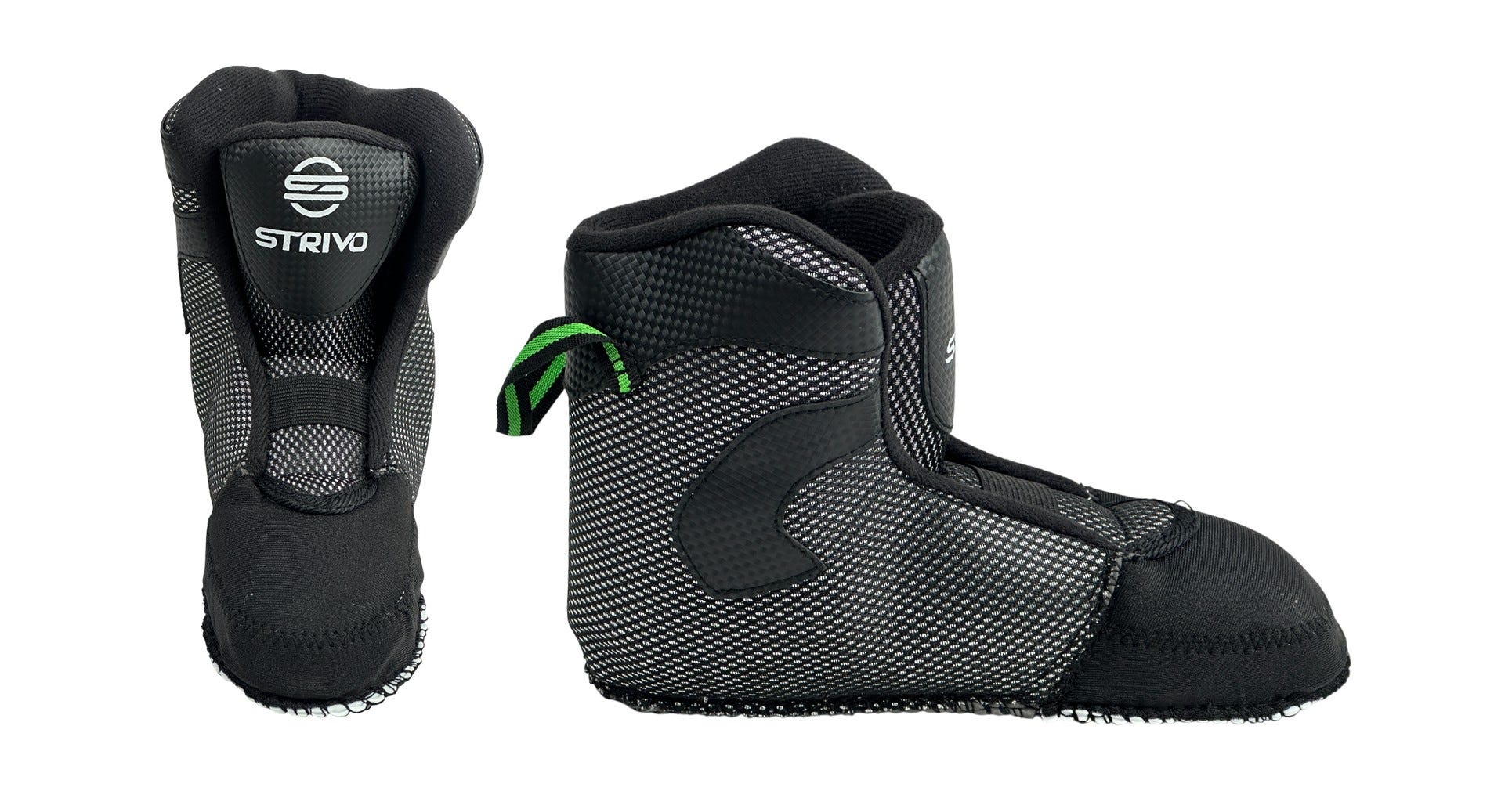 Patines Semiprofesionales Profit Alaska F1 Negro Verde - Image 4