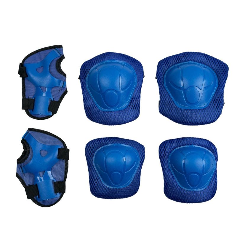 Combo Strivo de Patines + Kit de Protección + Casco. Negro Azul - Image 5