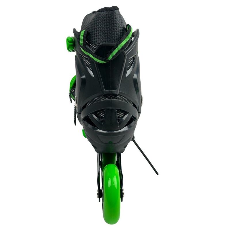 Patines Semiprofesionales Profit Alaska F1 Negro Verde - Image 2