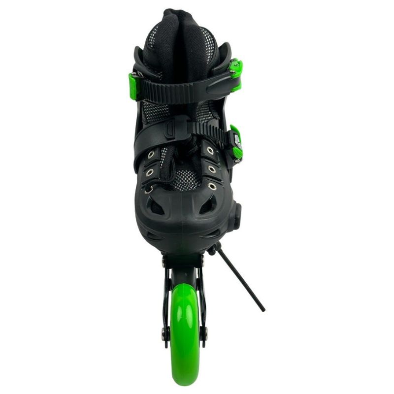 Patines Semiprofesionales Profit Alaska F1 Negro Verde - Image 3