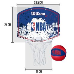 Alternative view of Canasta Wilson NBA Team Mini Hoop