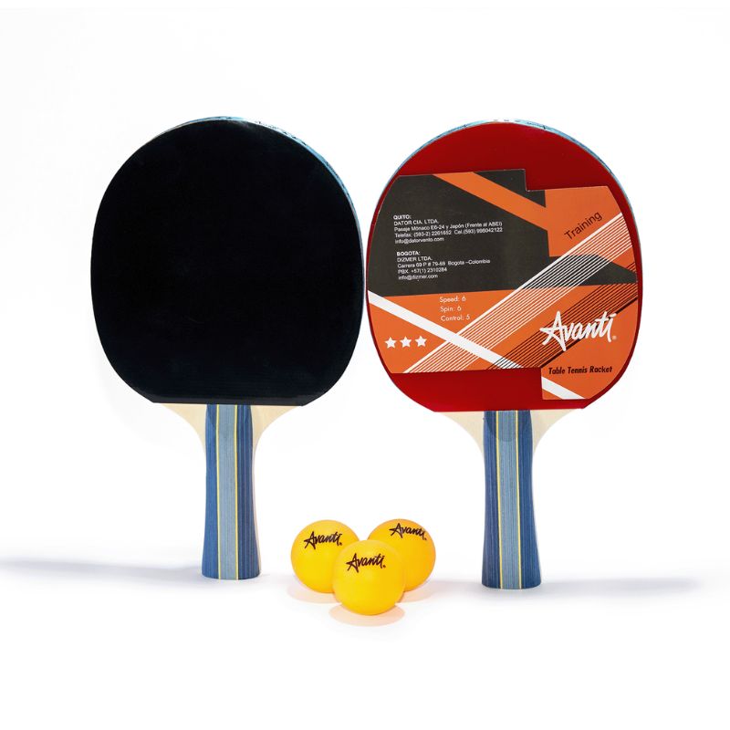 Kit de Pin Pong Raquetas y Pelotas - Image 2