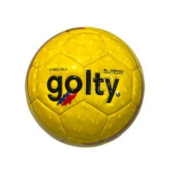 Balón de Fútbol Sala Profesional Golty Dorado Thermotech