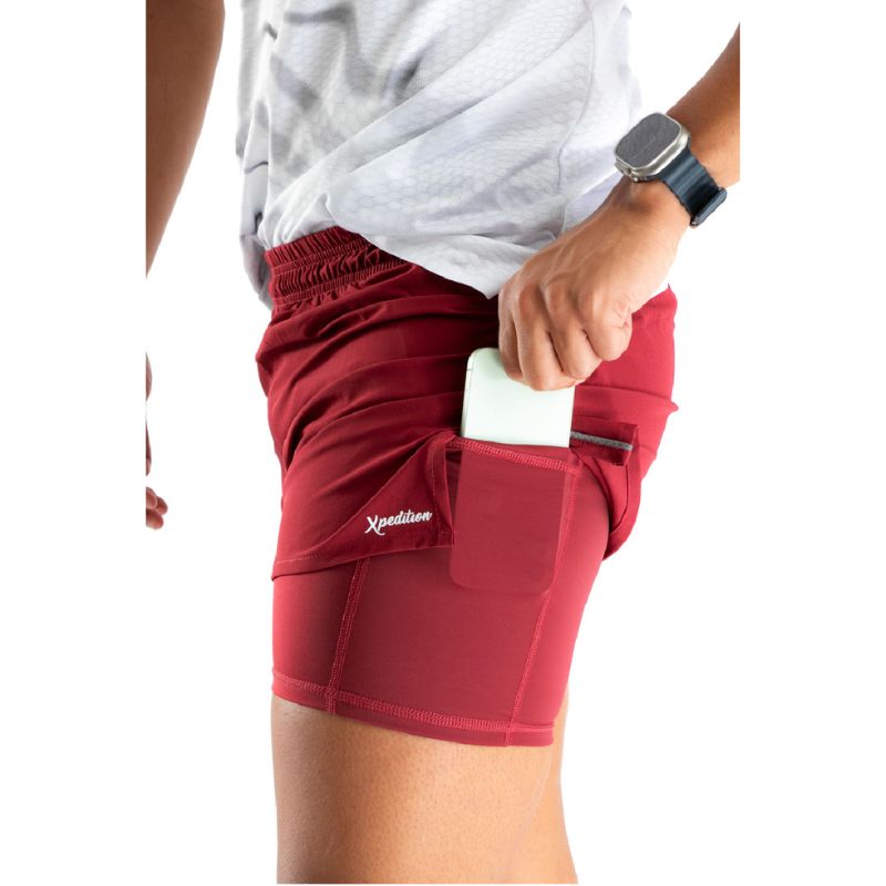 Pantaloneta Deportiva Hombre Con Licra Xpedition - Image 4