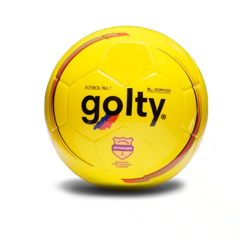 Balon de Fútbol Golty Coleccionable No. 1 Dorado Airless