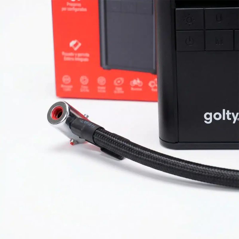 Inflador Eléctrico Multiprósito Golty Automático - Image 3