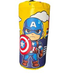 Alternative view of Kit Saco + Guantes de Boxeo Infantil Capitan America