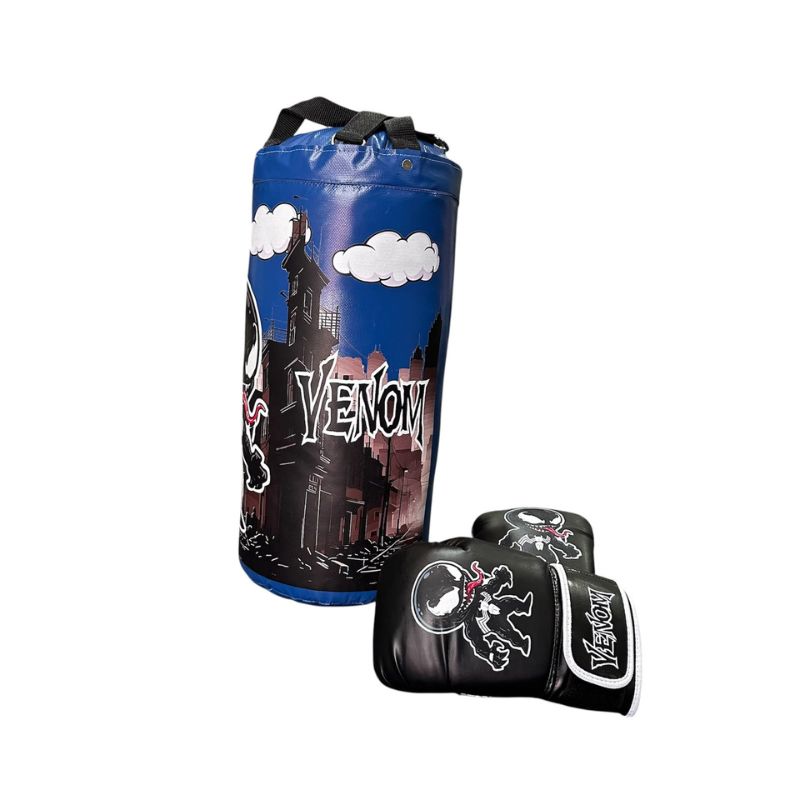 Kit Saco + Guantes de Boxeo Infantil Venom
