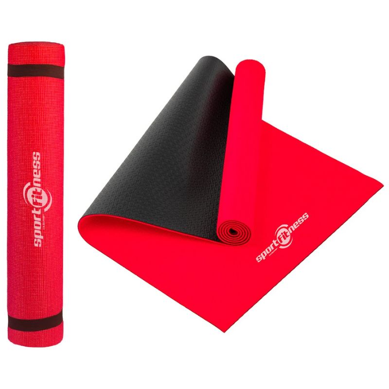 Colchoneta Mat de Yoga Doble faz Sportfitness - Image 4