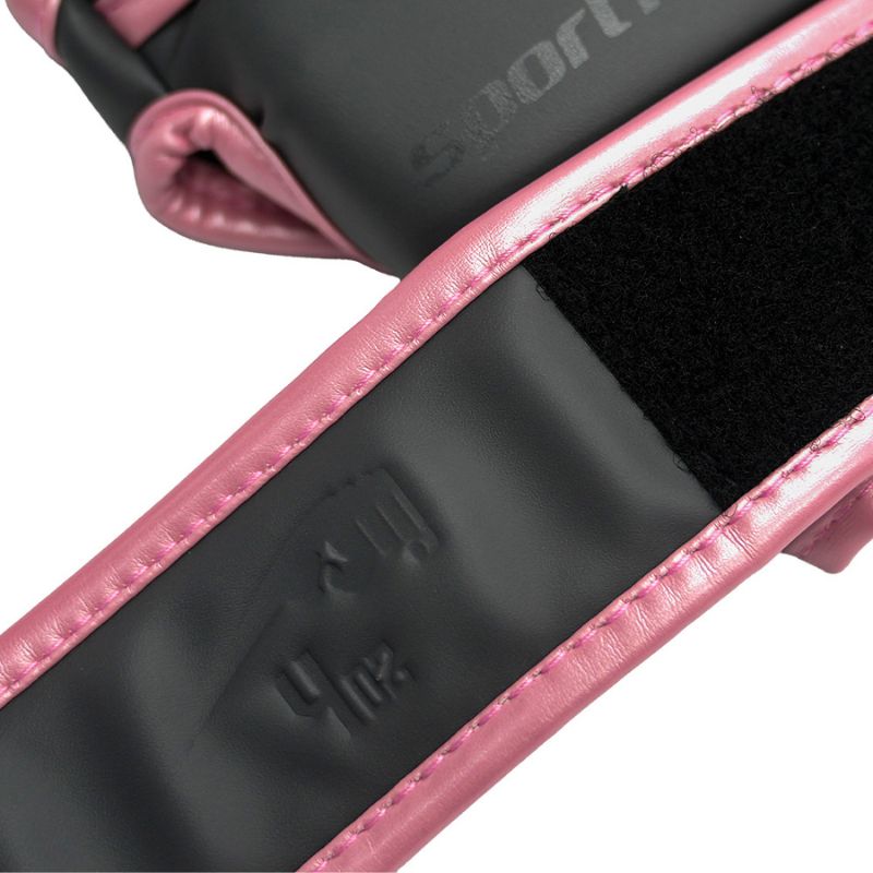 Guante Tipo MMA 4 OZ BG-001 Negro Rosa - Image 4